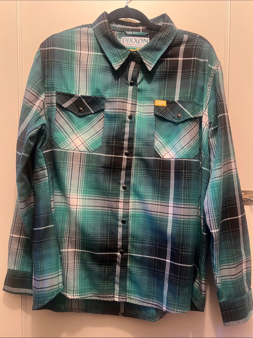 Dixxon The Reilly Green Plaid Wimen’s flannel 2X/XXL EUC